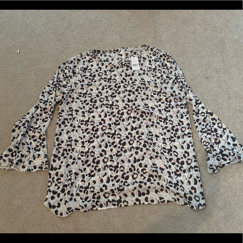 Leopard blouse